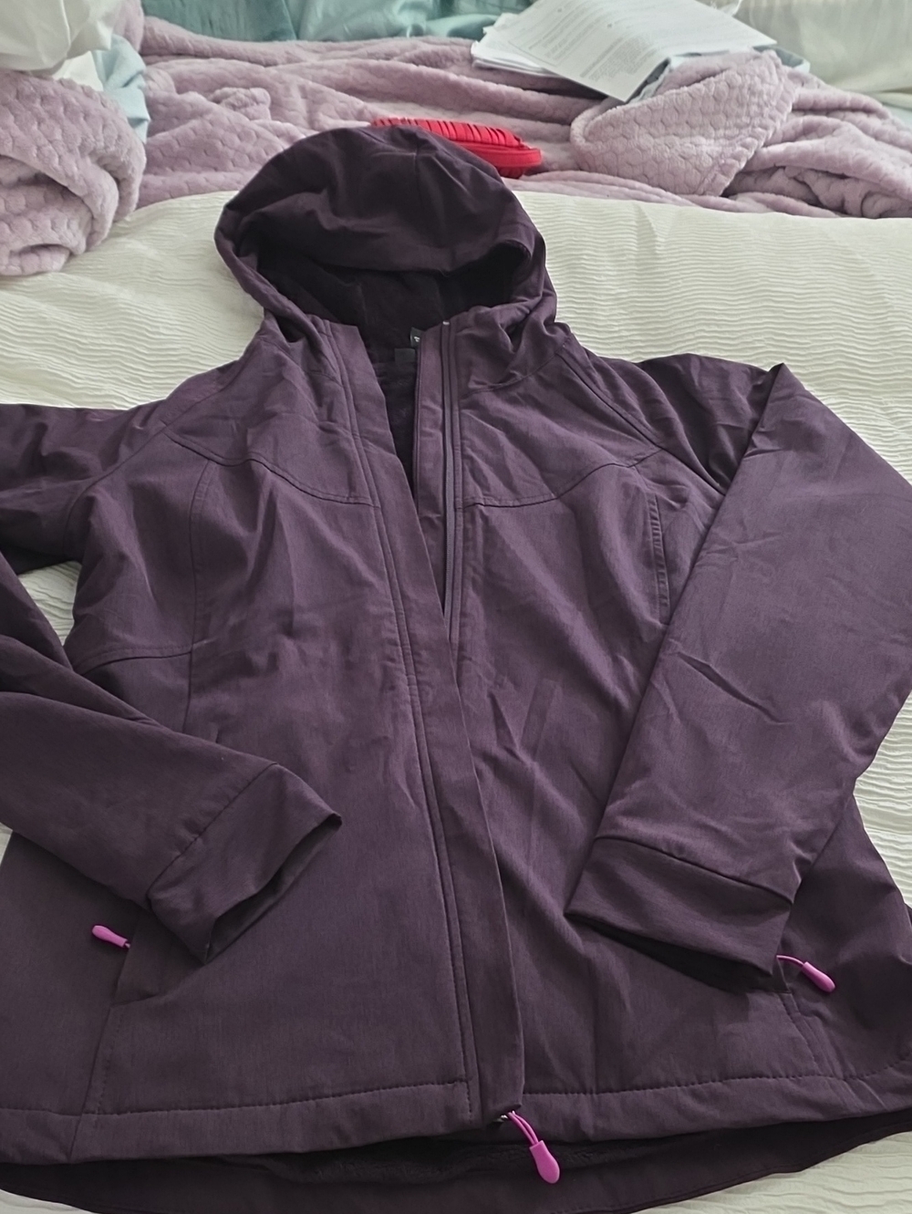 Kirklands Women's Black Hooded Blazer Jacket